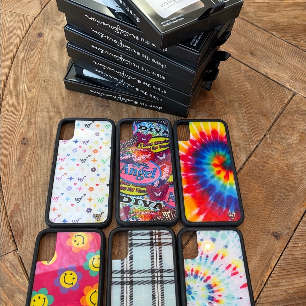 Twelve 12 Wildflower Vibrant Phone Cases iPhone X